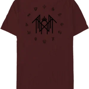 Sleep Token Runes Maroon T-Shirt