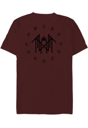 Sleep Token Runes Maroon T-Shirt