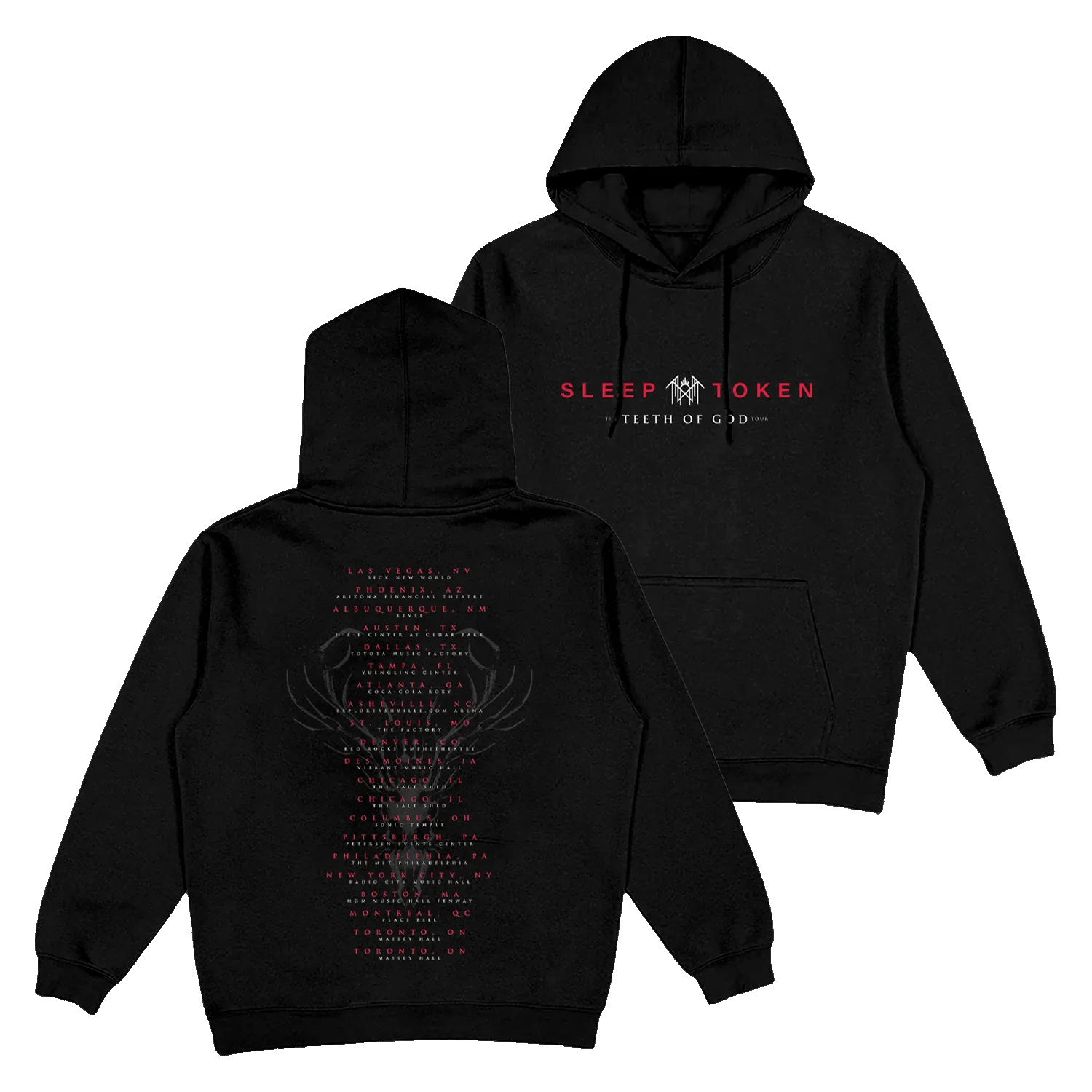 Teeth of God Tour Hoodie