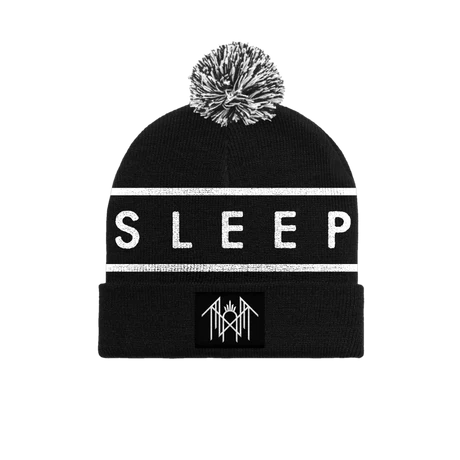 Sleep Token Custom Knitted Pom Pom Beanie