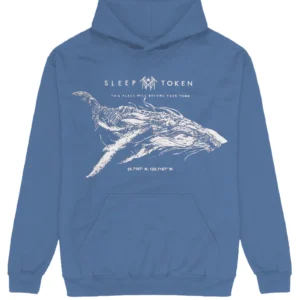 Sleep Token Parhelion Indigo Blue Hoodie