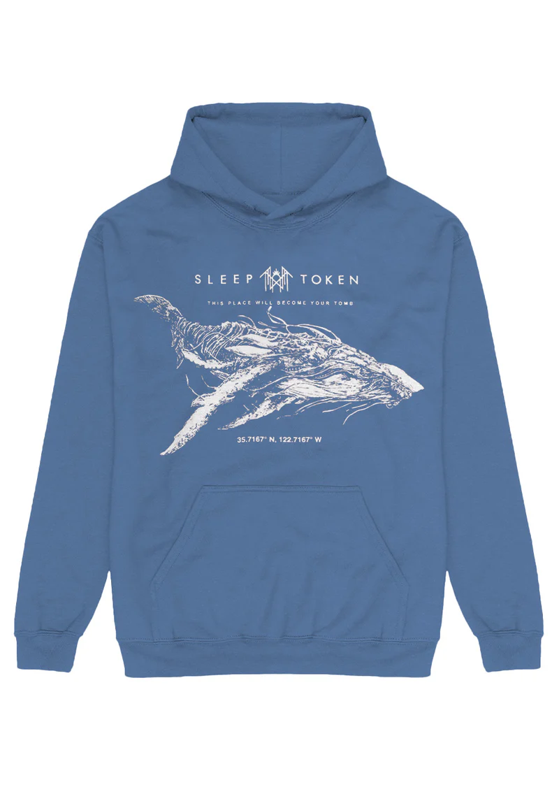 Sleep Token Parhelion Indigo Blue Hoodie