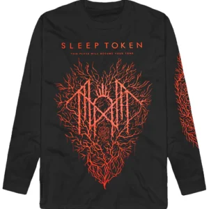 Sleep Token - Red Coral Heart - Longsleeve