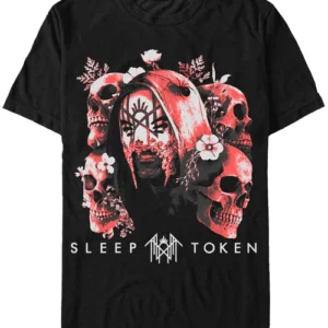 Sleep Token - Skulls And Flowers - T-Shirt