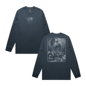 The Sky Above Longsleeve Petrol Blue