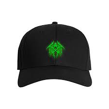 Death Metal Glow Cap Black