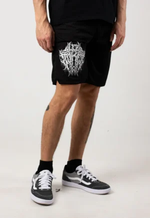 Sleep Token Death Metal Logo Shorts