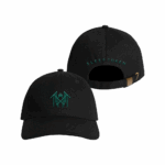 Embroidered Emblem Cap Green Black