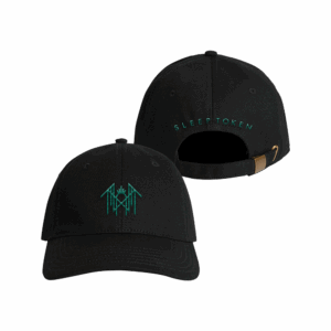 Embroidered Emblem Cap Green Black