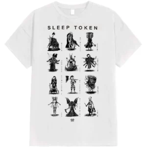 Sleep Token - Chart White - T-Shirt