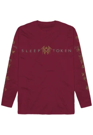 Sleep Token - Swords Maroon - Longsleeve