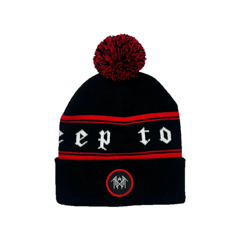 Symbol Pom Beanie