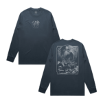 The Sky Above Longsleeve – Petrol Blue