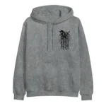 This Place Will Become Your Tomb Grey Mineral Wash Hoodie