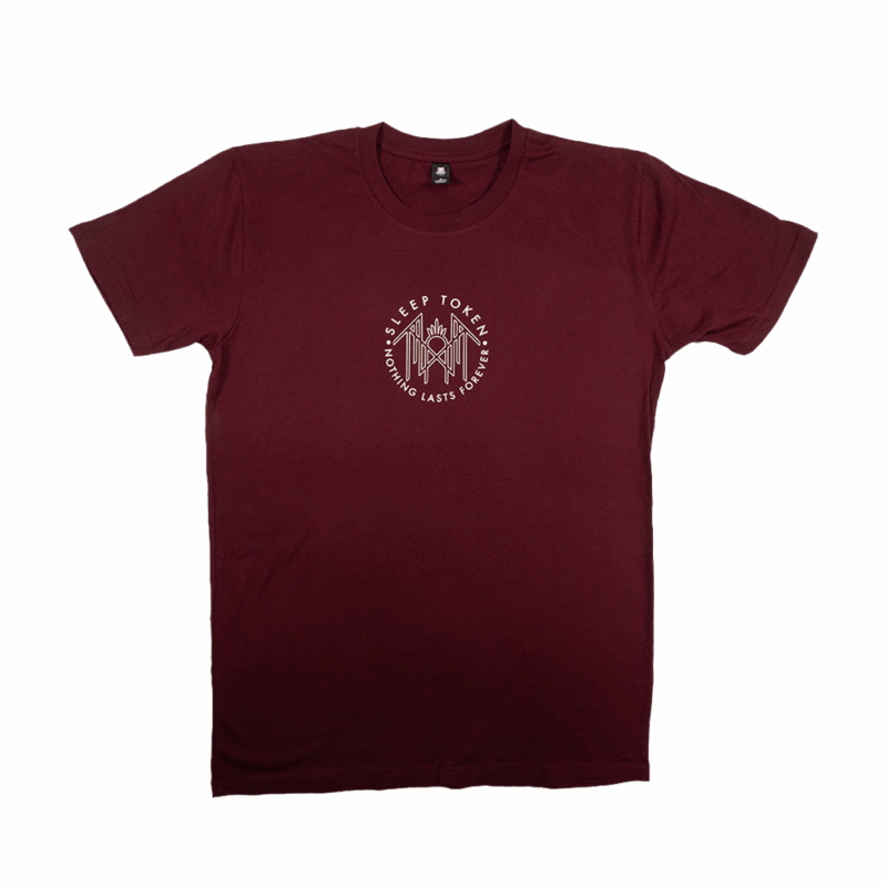 Nothing Lasts Forever Tee – Burgundy